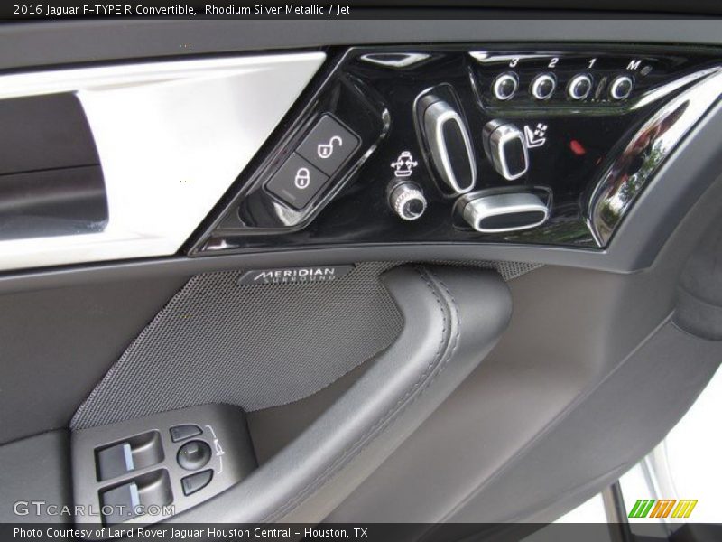 Rhodium Silver Metallic / Jet 2016 Jaguar F-TYPE R Convertible