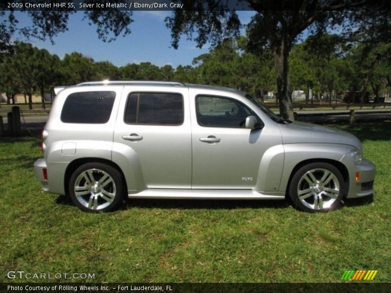 Silver Ice Metallic / Ebony/Dark Gray 2009 Chevrolet HHR SS