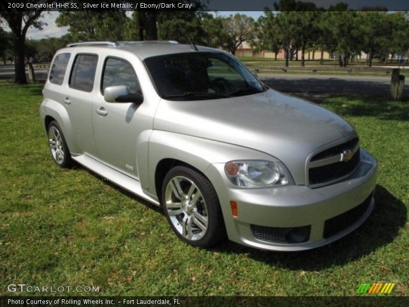 Silver Ice Metallic / Ebony/Dark Gray 2009 Chevrolet HHR SS