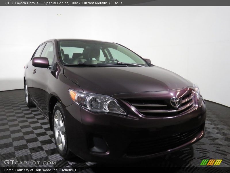 Black Currant Metallic / Bisque 2013 Toyota Corolla LE Special Edition