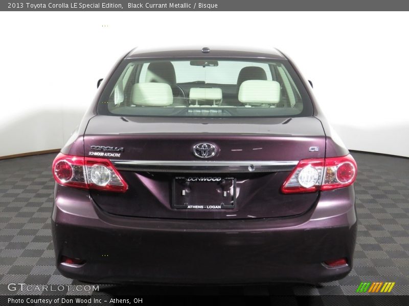 Black Currant Metallic / Bisque 2013 Toyota Corolla LE Special Edition