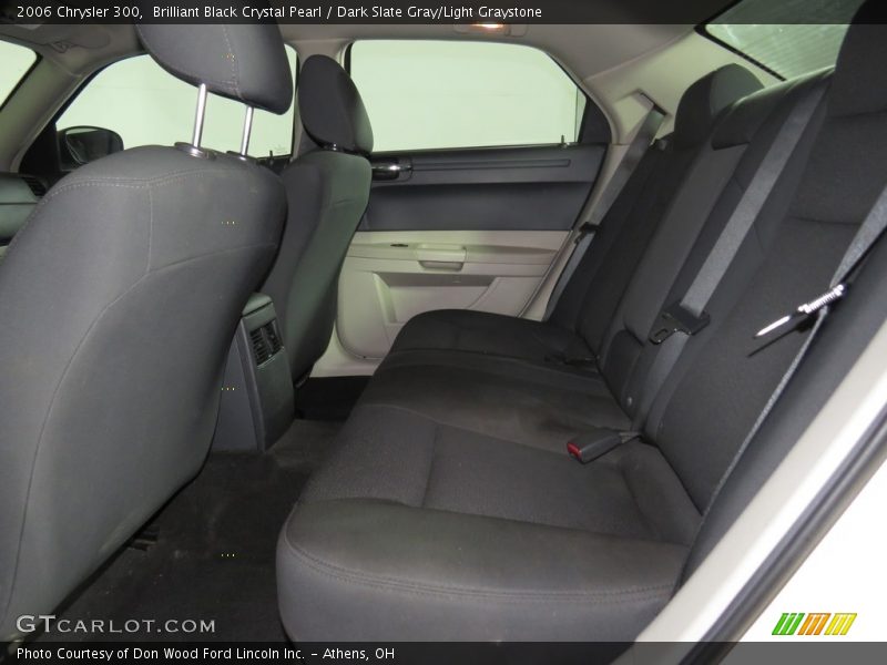 Brilliant Black Crystal Pearl / Dark Slate Gray/Light Graystone 2006 Chrysler 300
