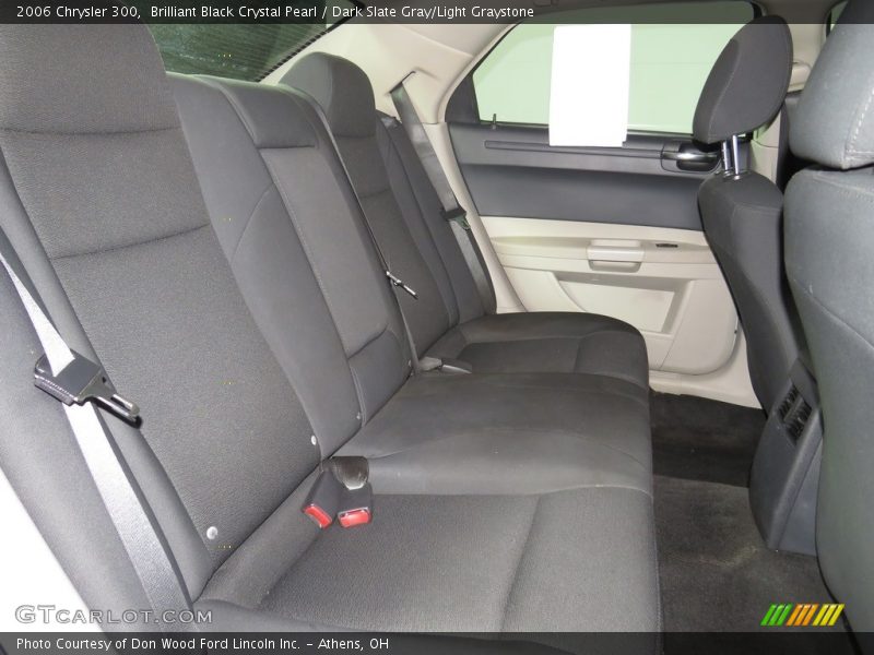 Brilliant Black Crystal Pearl / Dark Slate Gray/Light Graystone 2006 Chrysler 300