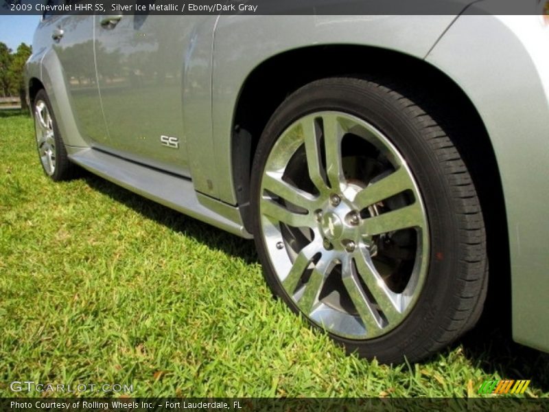 Silver Ice Metallic / Ebony/Dark Gray 2009 Chevrolet HHR SS