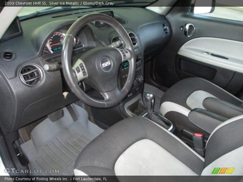 Silver Ice Metallic / Ebony/Dark Gray 2009 Chevrolet HHR SS