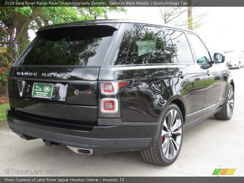 Santorini Black Metallic / Ebony/Vintage Tan 2019 Land Rover Range Rover SVAutobiography Dynamic