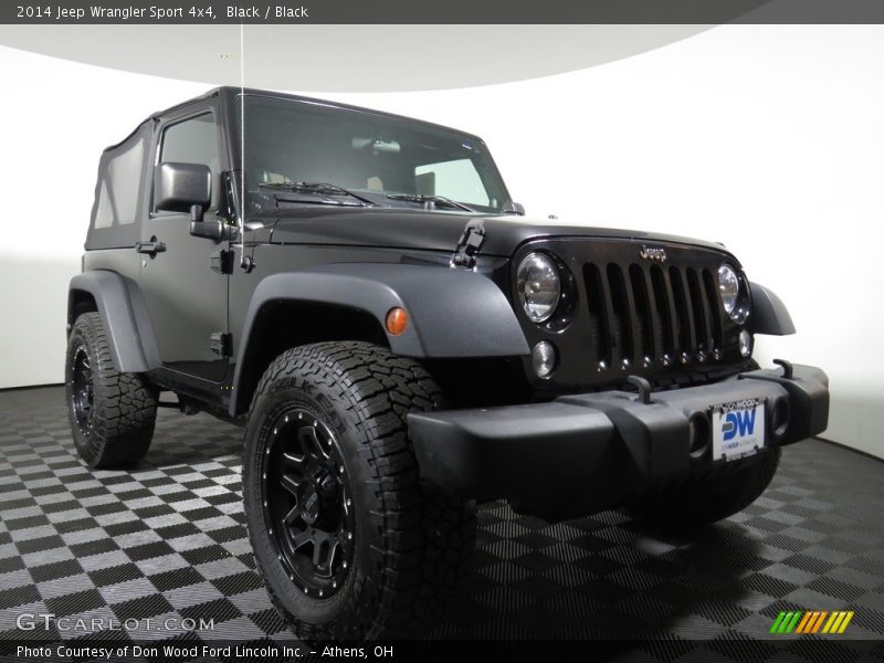 Black / Black 2014 Jeep Wrangler Sport 4x4