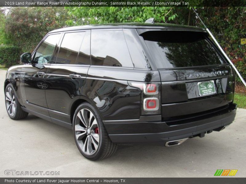 Santorini Black Metallic / Ebony/Vintage Tan 2019 Land Rover Range Rover SVAutobiography Dynamic