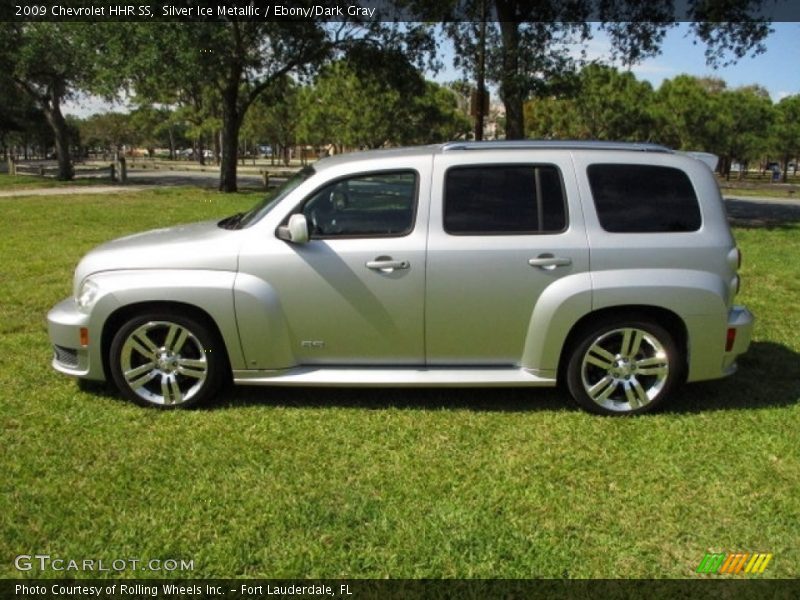 Silver Ice Metallic / Ebony/Dark Gray 2009 Chevrolet HHR SS