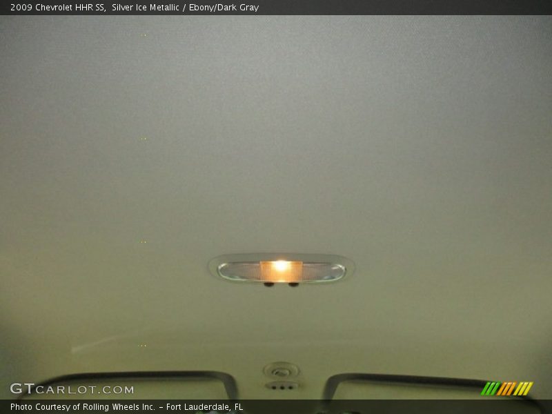 Silver Ice Metallic / Ebony/Dark Gray 2009 Chevrolet HHR SS