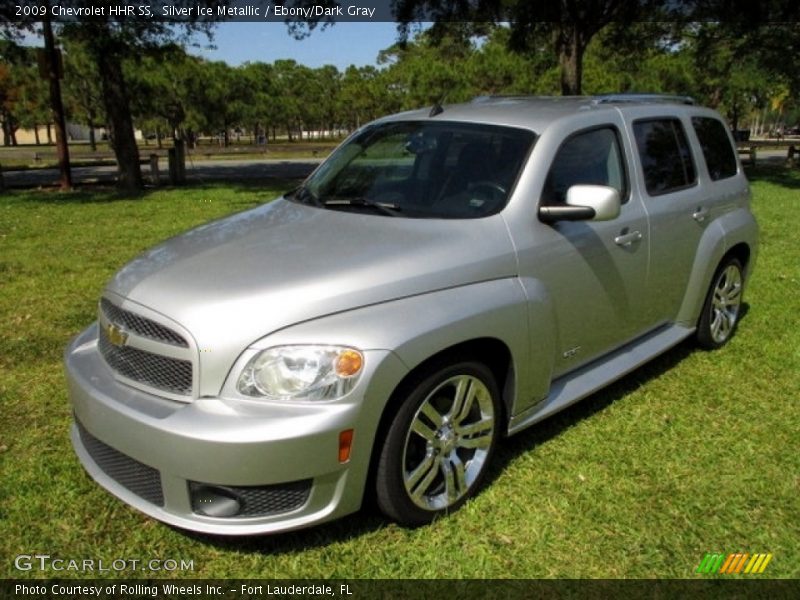 Silver Ice Metallic / Ebony/Dark Gray 2009 Chevrolet HHR SS