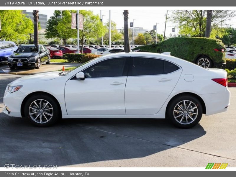Lunar Silver Metallic / Parchment 2019 Acura TLX Sedan
