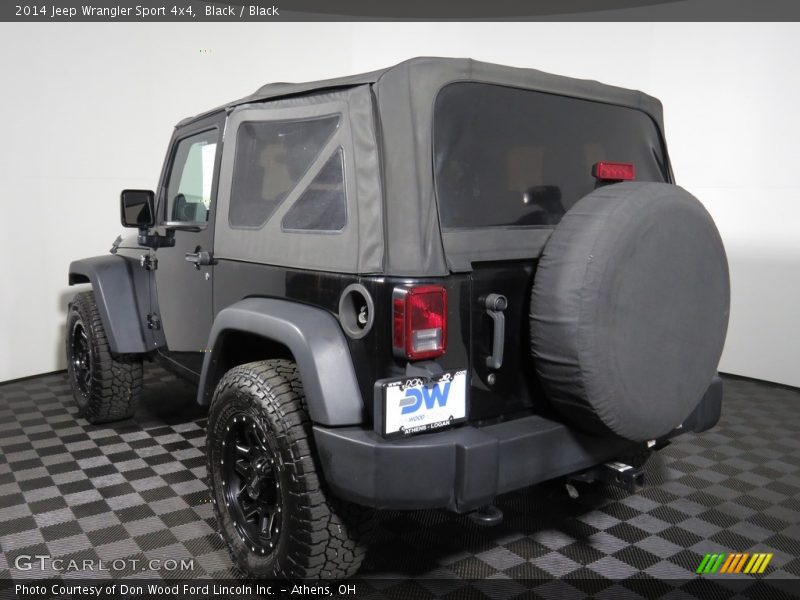 Black / Black 2014 Jeep Wrangler Sport 4x4