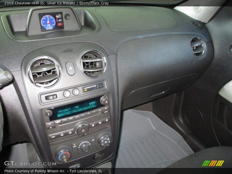Silver Ice Metallic / Ebony/Dark Gray 2009 Chevrolet HHR SS