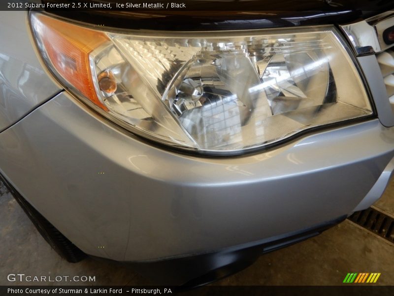 Ice Silver Metallic / Black 2012 Subaru Forester 2.5 X Limited