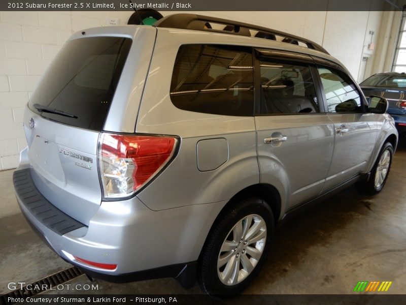 Ice Silver Metallic / Black 2012 Subaru Forester 2.5 X Limited