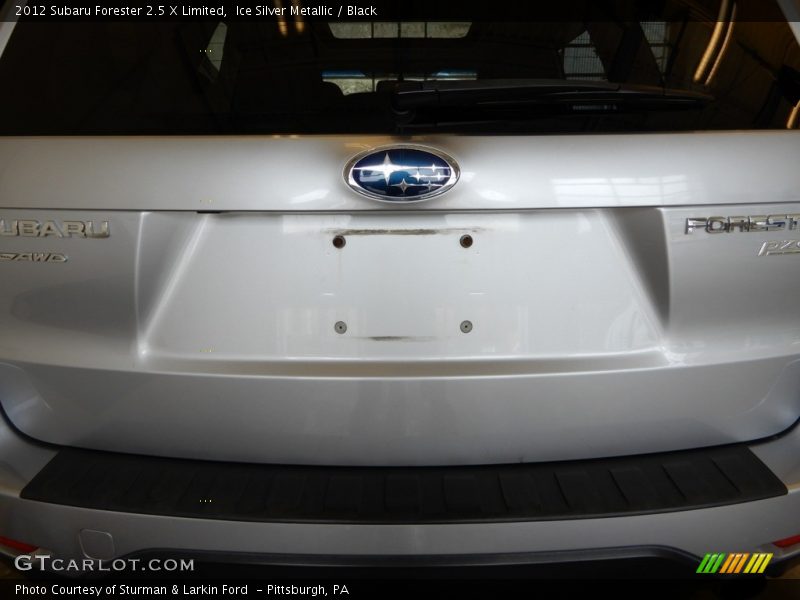 Ice Silver Metallic / Black 2012 Subaru Forester 2.5 X Limited