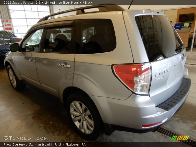 Ice Silver Metallic / Black 2012 Subaru Forester 2.5 X Limited