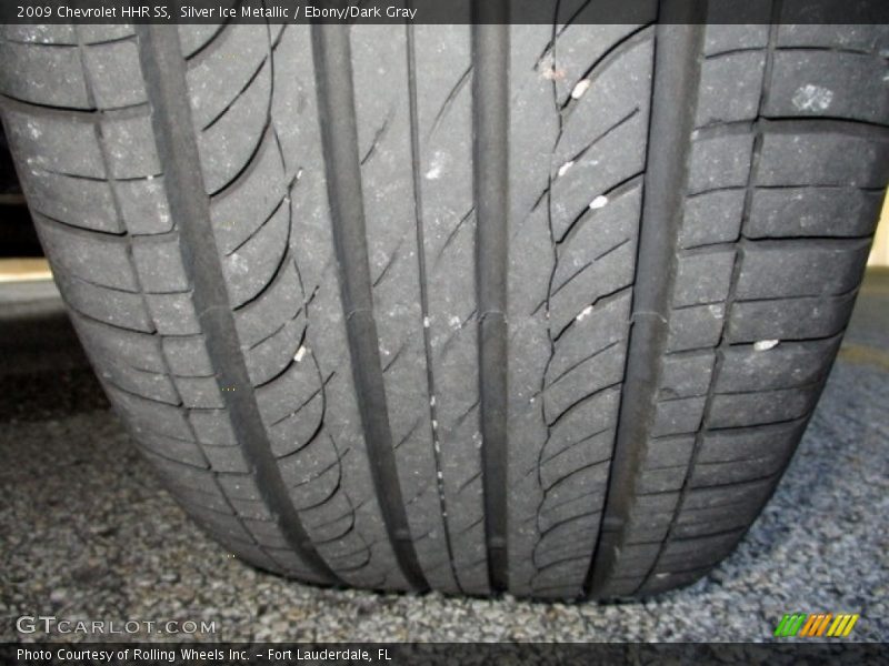 Silver Ice Metallic / Ebony/Dark Gray 2009 Chevrolet HHR SS