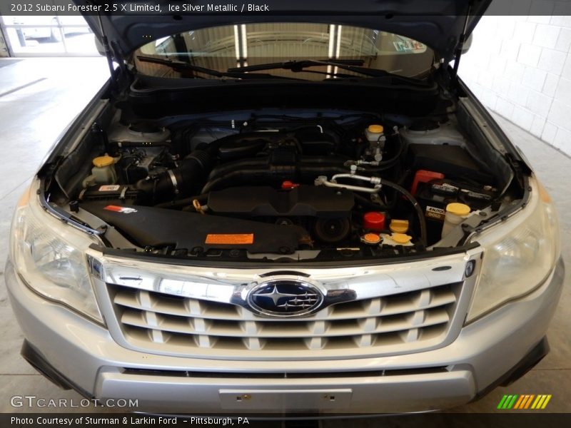 Ice Silver Metallic / Black 2012 Subaru Forester 2.5 X Limited