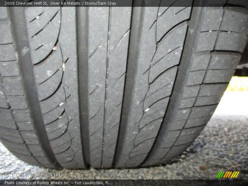 Silver Ice Metallic / Ebony/Dark Gray 2009 Chevrolet HHR SS