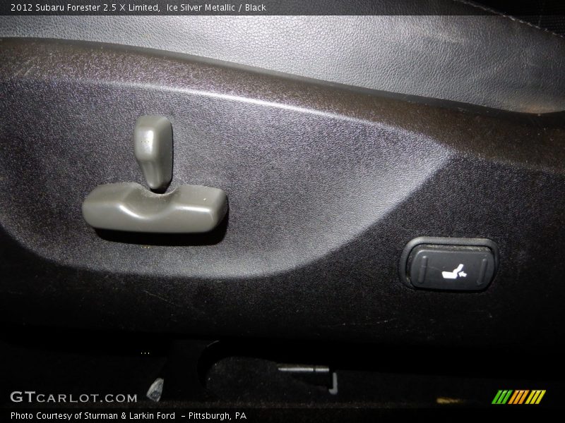 Ice Silver Metallic / Black 2012 Subaru Forester 2.5 X Limited