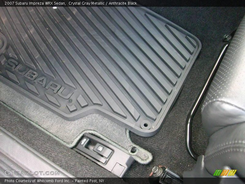 Crystal Gray Metallic / Anthracite Black 2007 Subaru Impreza WRX Sedan