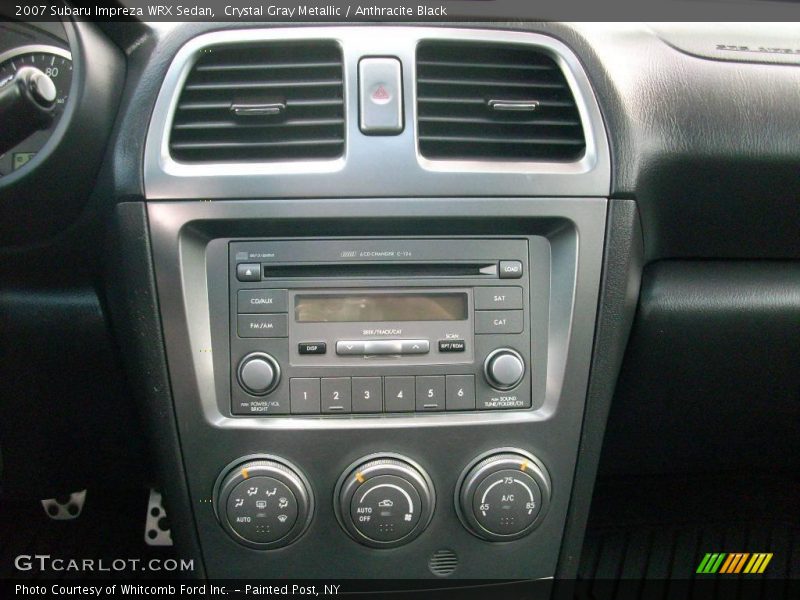 Crystal Gray Metallic / Anthracite Black 2007 Subaru Impreza WRX Sedan
