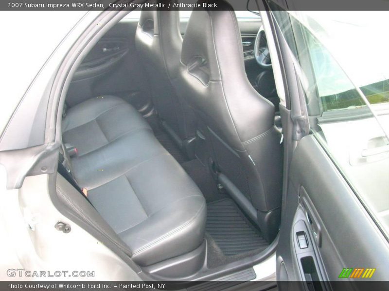 Crystal Gray Metallic / Anthracite Black 2007 Subaru Impreza WRX Sedan