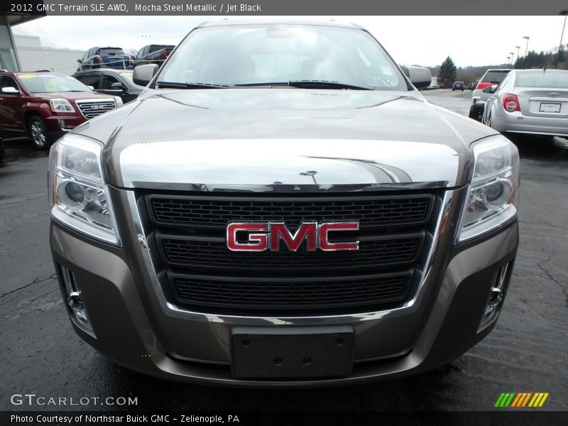 Mocha Steel Metallic / Jet Black 2012 GMC Terrain SLE AWD