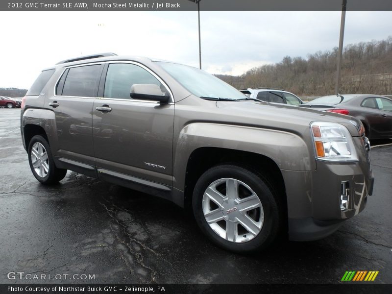 Mocha Steel Metallic / Jet Black 2012 GMC Terrain SLE AWD