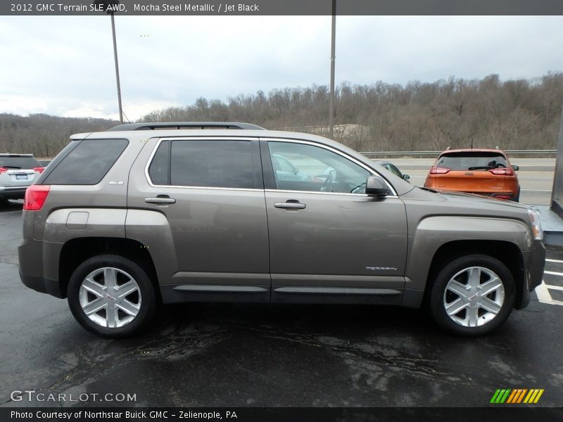 Mocha Steel Metallic / Jet Black 2012 GMC Terrain SLE AWD