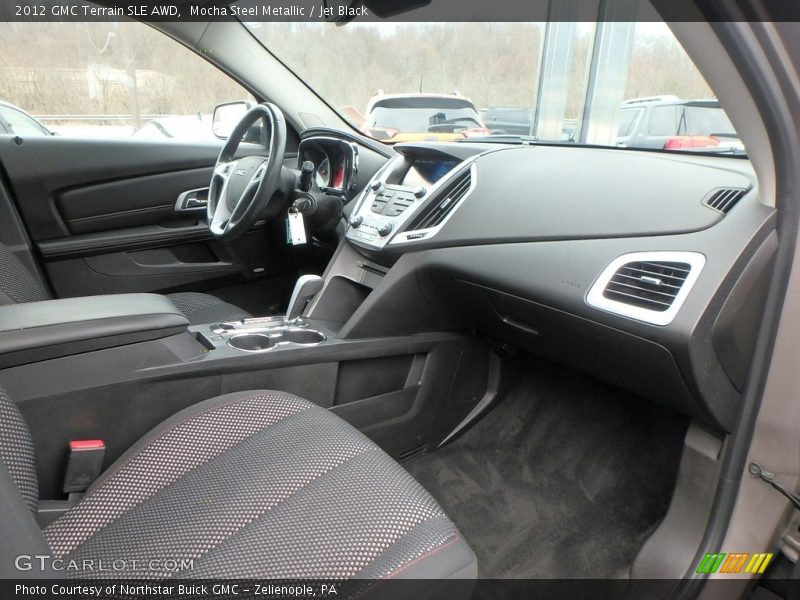 Mocha Steel Metallic / Jet Black 2012 GMC Terrain SLE AWD