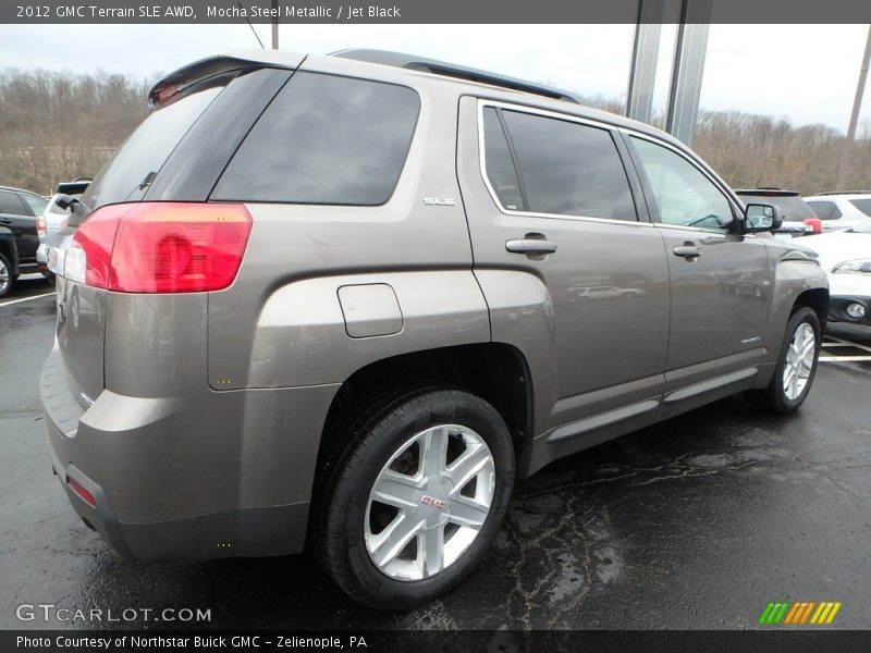 Mocha Steel Metallic / Jet Black 2012 GMC Terrain SLE AWD