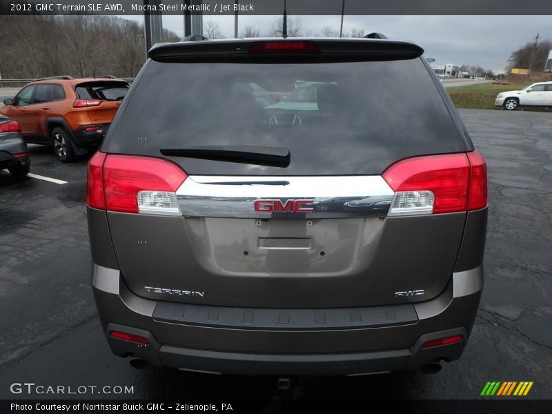 Mocha Steel Metallic / Jet Black 2012 GMC Terrain SLE AWD