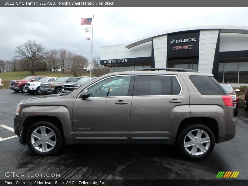 Mocha Steel Metallic / Jet Black 2012 GMC Terrain SLE AWD