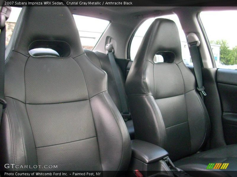 Crystal Gray Metallic / Anthracite Black 2007 Subaru Impreza WRX Sedan