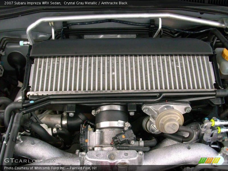 Crystal Gray Metallic / Anthracite Black 2007 Subaru Impreza WRX Sedan