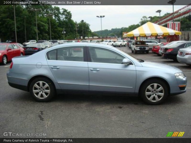 Arctic Blue Silver / Classic Grey 2006 Volkswagen Passat 2.0T Sedan