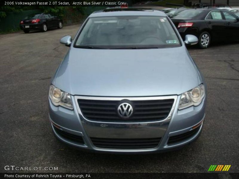 Arctic Blue Silver / Classic Grey 2006 Volkswagen Passat 2.0T Sedan