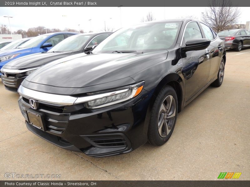 Crystal Black Pearl / Black 2019 Honda Insight LX