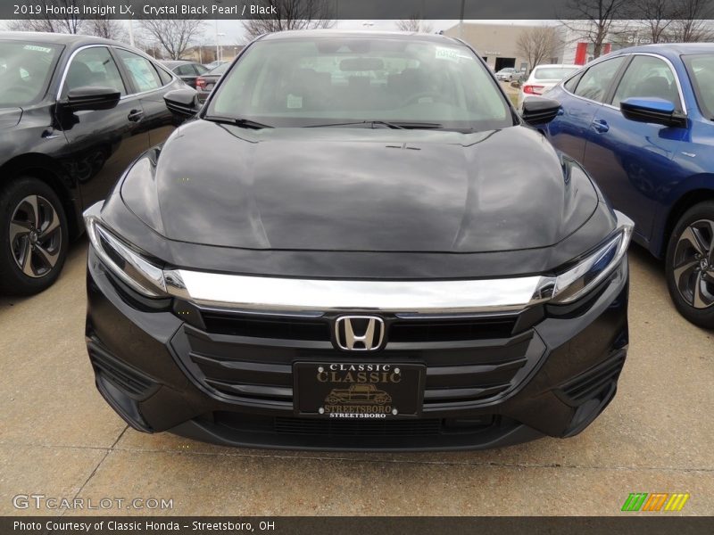Crystal Black Pearl / Black 2019 Honda Insight LX