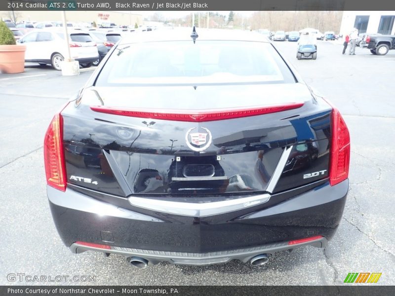 Black Raven / Jet Black/Jet Black 2014 Cadillac ATS 2.0L Turbo AWD