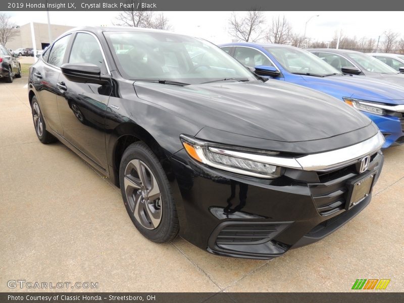 Crystal Black Pearl / Black 2019 Honda Insight LX