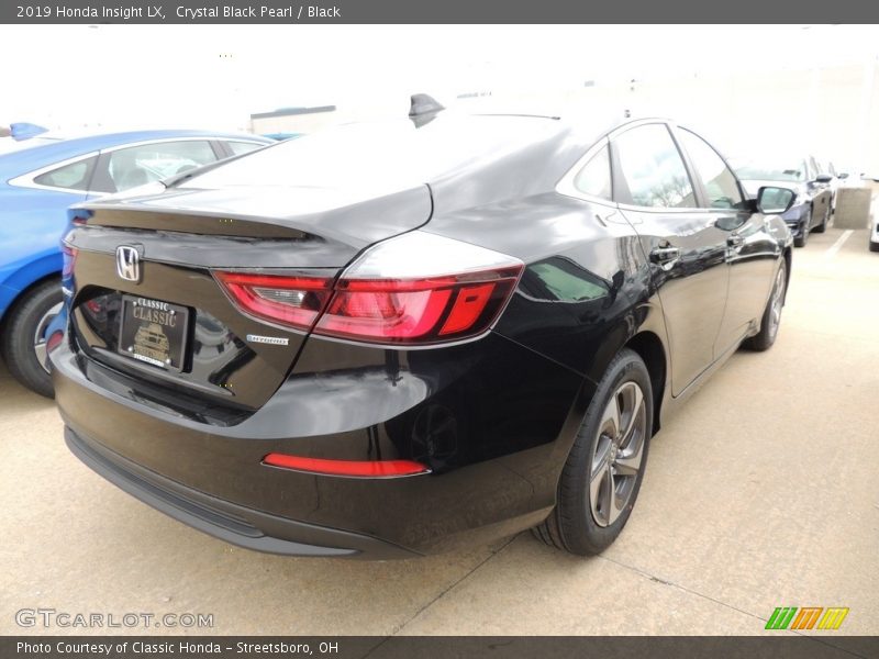 Crystal Black Pearl / Black 2019 Honda Insight LX