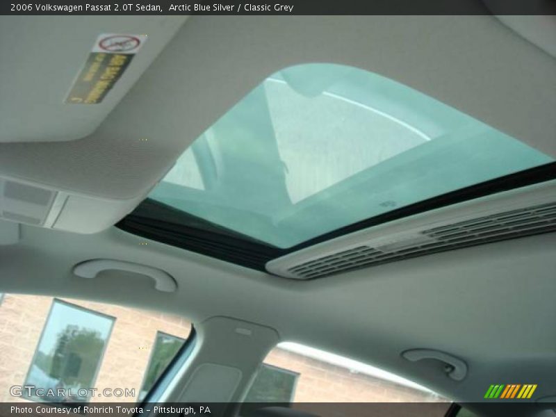Arctic Blue Silver / Classic Grey 2006 Volkswagen Passat 2.0T Sedan