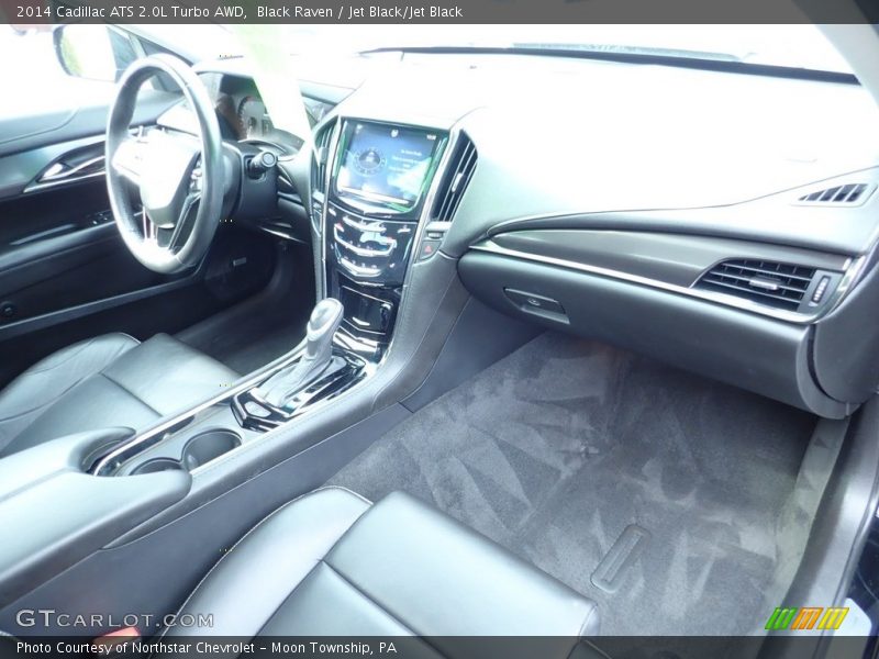 Black Raven / Jet Black/Jet Black 2014 Cadillac ATS 2.0L Turbo AWD