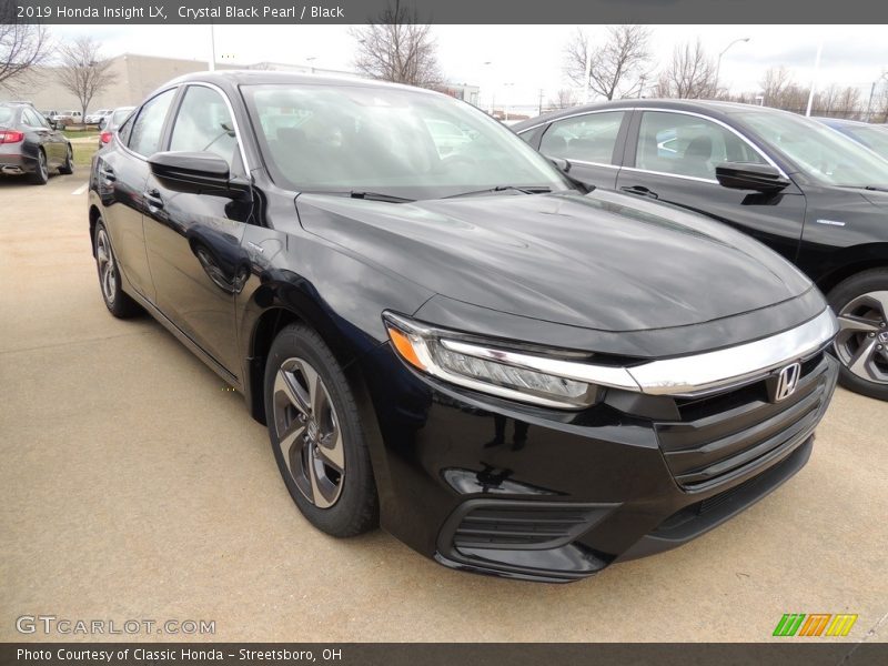 Crystal Black Pearl / Black 2019 Honda Insight LX