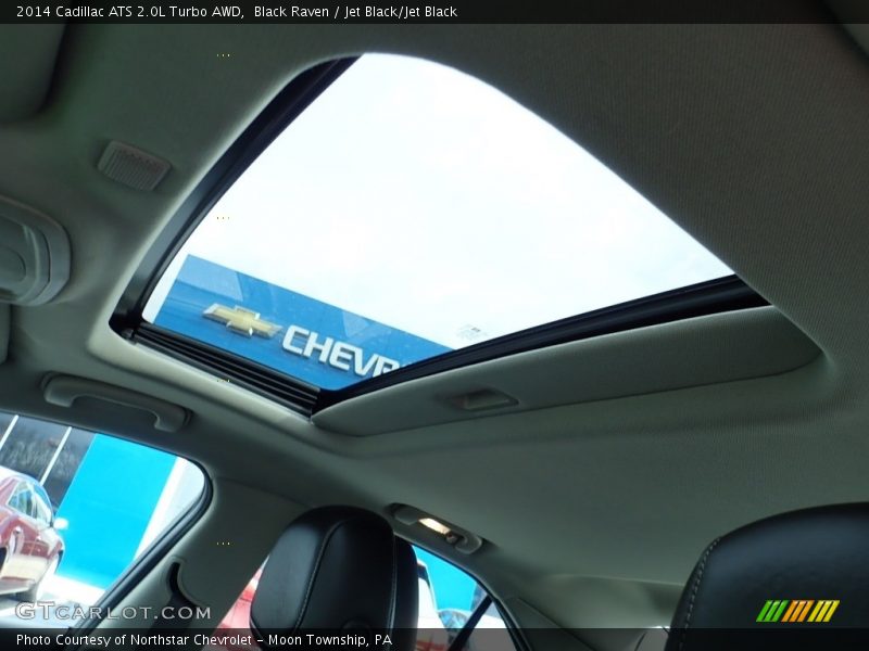 Black Raven / Jet Black/Jet Black 2014 Cadillac ATS 2.0L Turbo AWD
