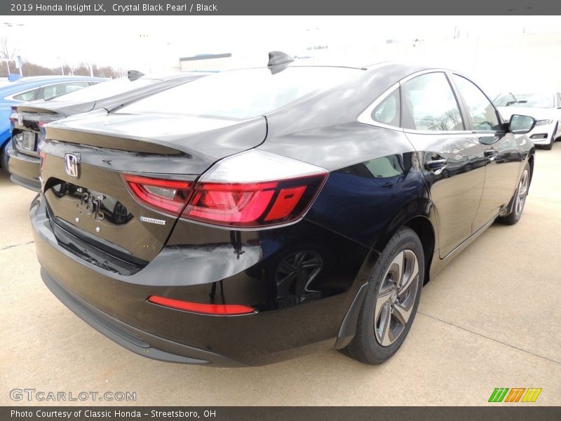 Crystal Black Pearl / Black 2019 Honda Insight LX